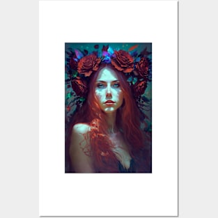 Beautiful portrait Posters and Art